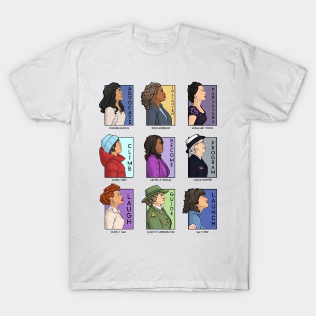 She Series - Real Women Version 4 T-Shirt by KHallion